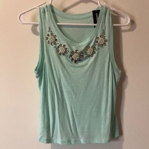 Express Cropped Tank